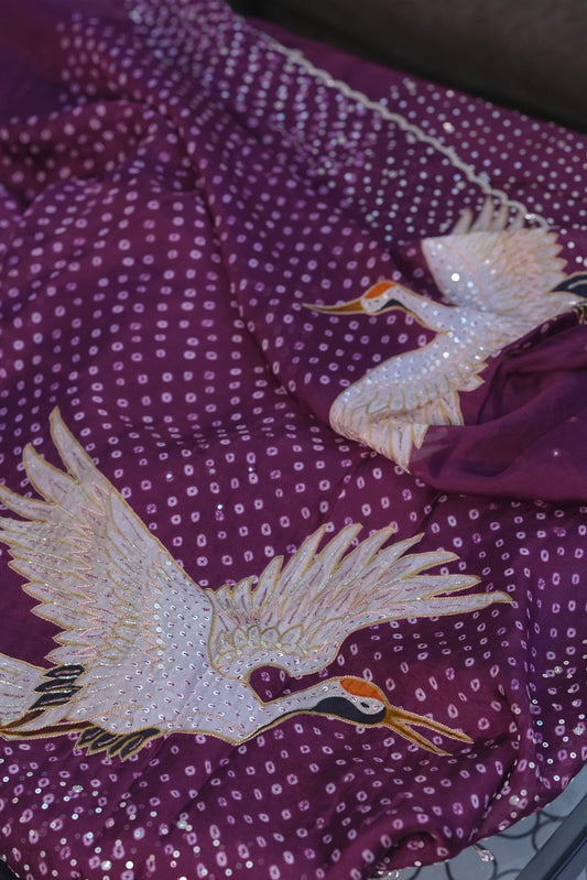 Pure Designer Georgette Saree